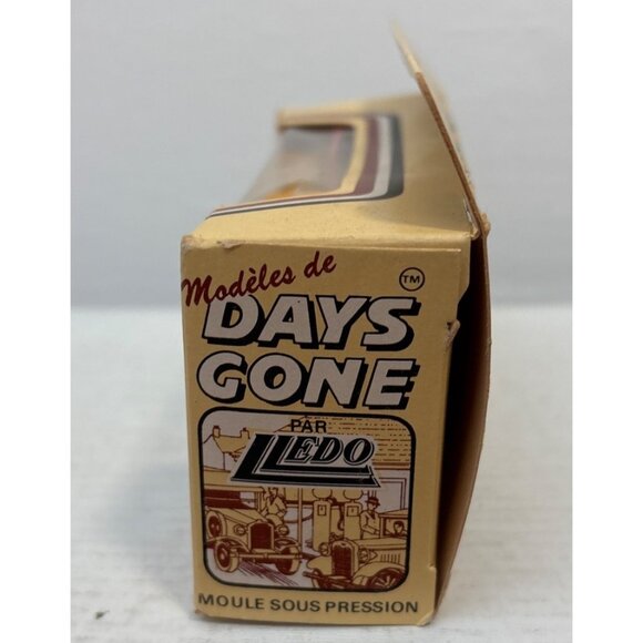 Vintage Coca Cola Die-Cast Metal Toy Vehicle by Lledo Boxed 1985 - Picture 12 of 14